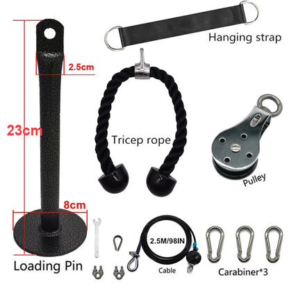 Fitness Pulley Cable Machine - DIY Home Gym | FitNest UK