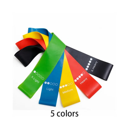5-Level TPE Resistance Bands Set - Full Body | FitNest UK