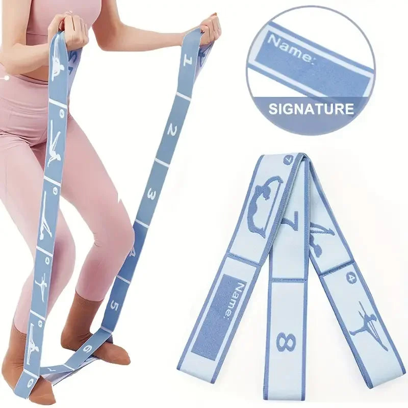 Yoga Stretching Strap  Elastic Band | FitNest UK