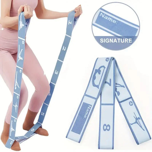 Yoga Stretching Strap  Elastic Band | FitNest UK