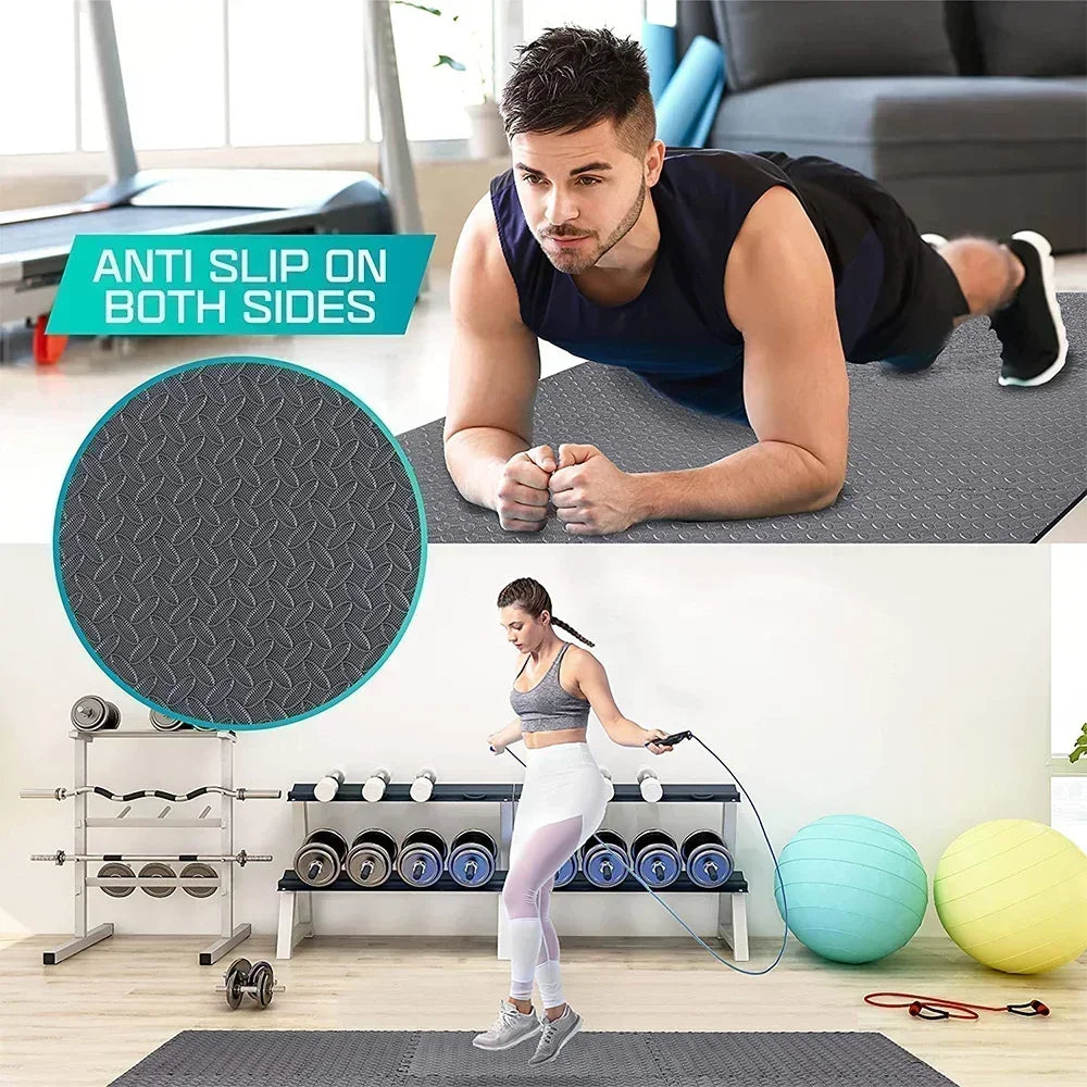 Puzzle Fitness Mat Set  EVA Interlocking Tiles | FitNest UK