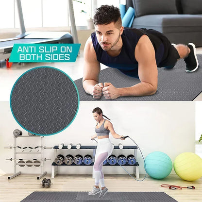 Puzzle Fitness Mat Set  EVA Interlocking Tiles | FitNest UK