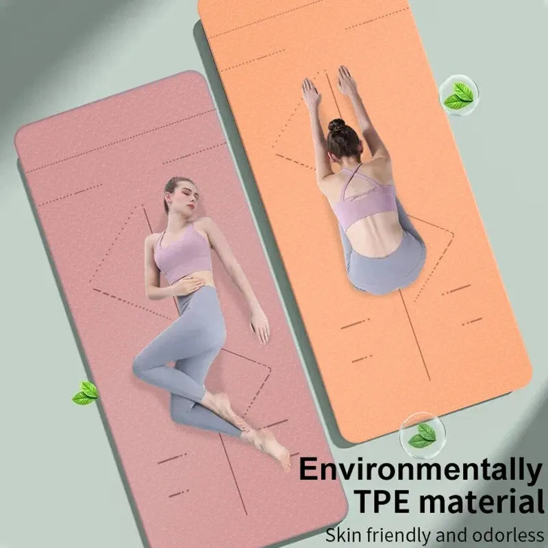 WESTTUNE Eco Yoga Mat - Non-Slip Exercise | FitNest UK