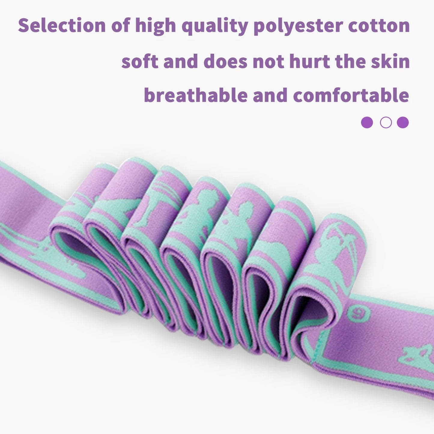 Yoga Resistance Band  Multi-Section Stretch | FitNest UK