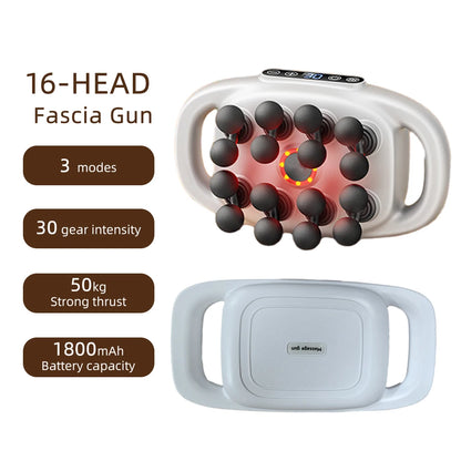 42-Head Massage Gun  Deep Tissue | FitNest UK