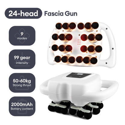 42-Head Massage Gun  Deep Tissue | FitNest UK