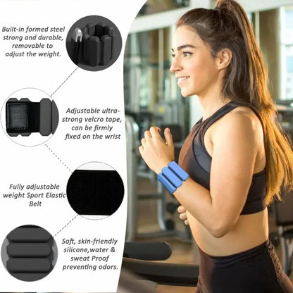 Adjustable Wrist & Ankle Weights  Fitness | FitNest UK
