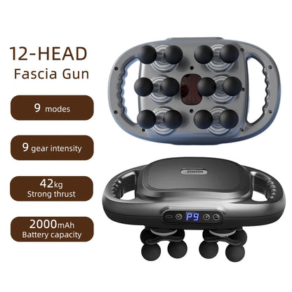 42-Head Massage Gun  Deep Tissue | FitNest UK