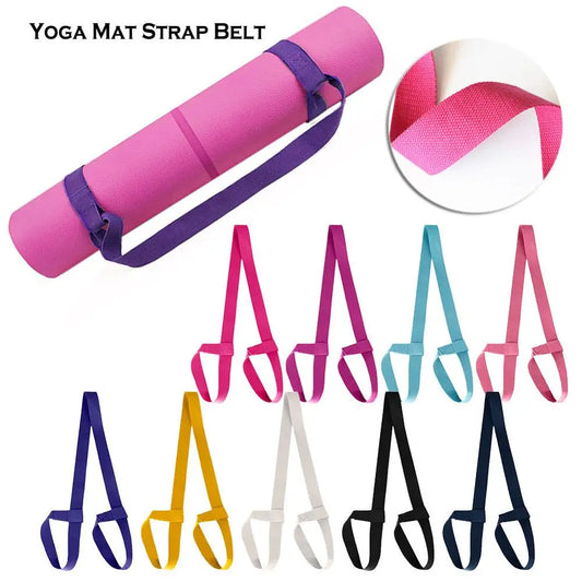 Adjustable Yoga Mat Strap  Elastic Carry Sling | FitNest UK