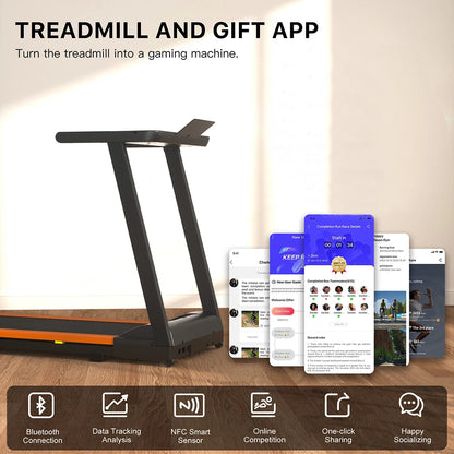 Foldable Treadmill with APP & Remote Control – FitNest UK