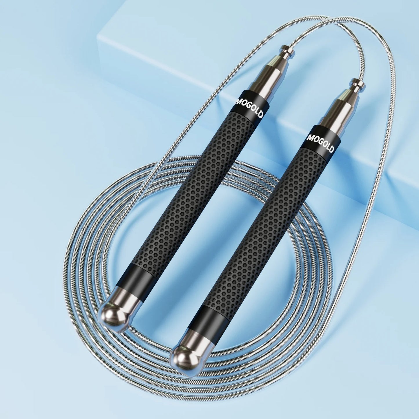 Anti-Slip Metal Jump Rope - Durable Speed Skipper | FitNest UK