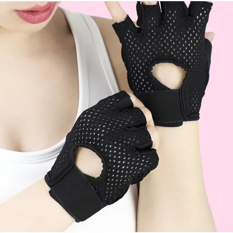 Fingerless Fitness Gloves  Breathable Grip | FitNest UK