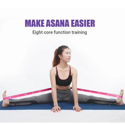 Yoga Resistance Band  Multi-Section Stretch | FitNest UK