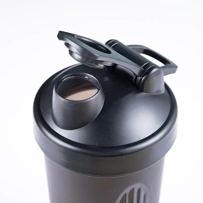 600ml Protein Shaker Bottle  Leak-Proof Mixer | FitNest UK