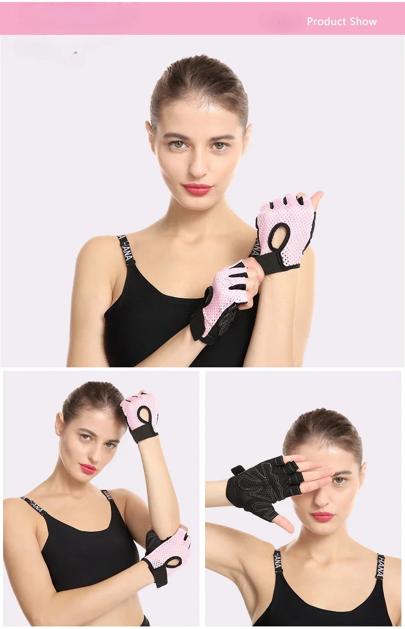 Fingerless Fitness Gloves  Breathable Grip | FitNest UK