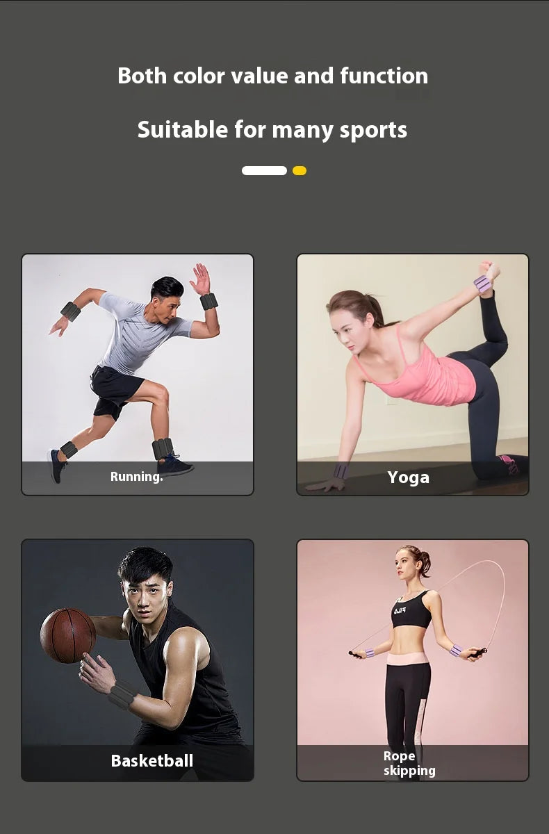 Adjustable Wrist & Ankle Weights Bracelet | FitNest UK