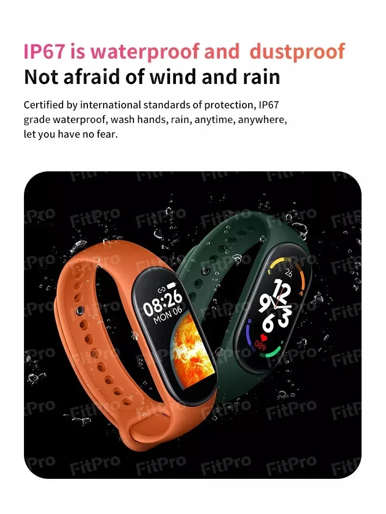 M7 Fitness Tracker  Heart & BP Smartwatch | FitNest UK