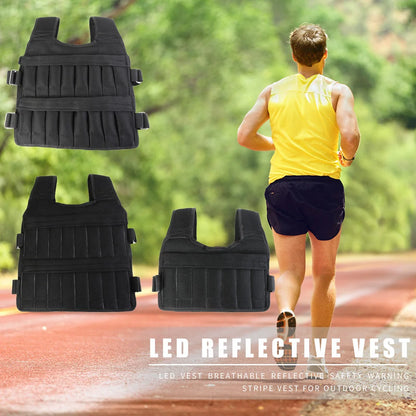 Adjustable Weight Training Vest 3-50kg | FitNest UK