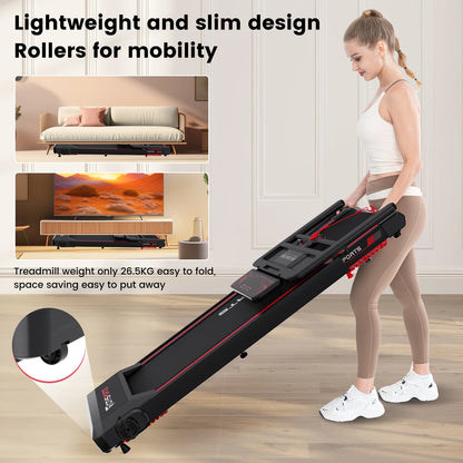 CITYSPORTS PRO Folding Treadmill w/ Auto Incline | FitNest UK