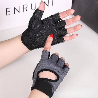 Fingerless Fitness Gloves  Breathable Grip | FitNest UK