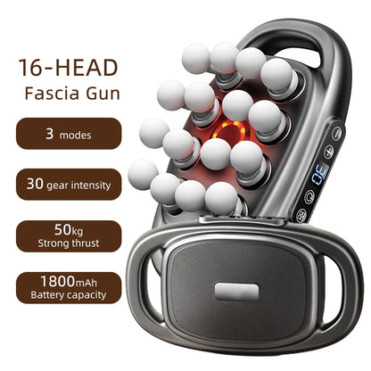 42-Head Massage Gun  Deep Tissue | FitNest UK