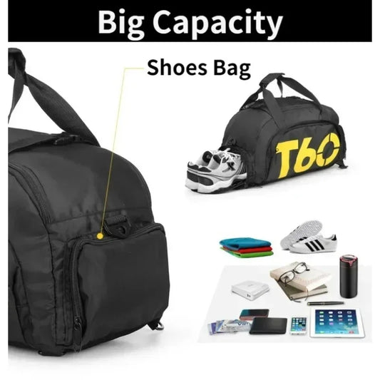 Large Capacity Gym & Travel Sports Bag -Backpack  | FitNest UK