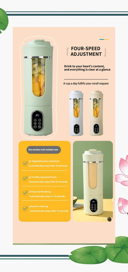 Wireless Portable Blender Cup  USB Juicer | FitNest UK
