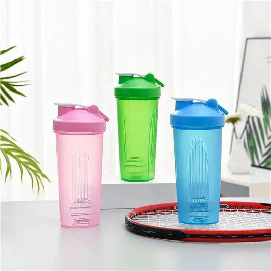 600ml Protein Shaker Bottle  Leak-Proof Mixer | FitNest UK