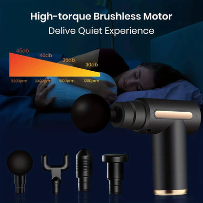 Mini Muscle Massage Gun  Portable Percussion | FitNest UK