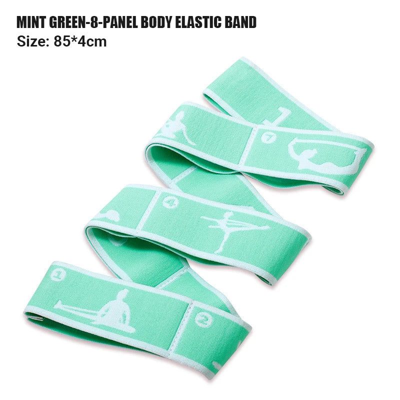 Yoga Resistance Band  Multi-Section Stretch | FitNest UK