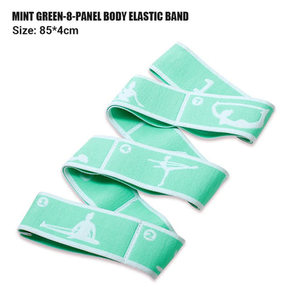 Yoga Resistance Band  Multi-Section Stretch | FitNest UK