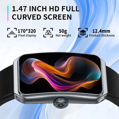 LIGE Smartwatch  Bluetooth & Fitness Tracker | FitNest UK