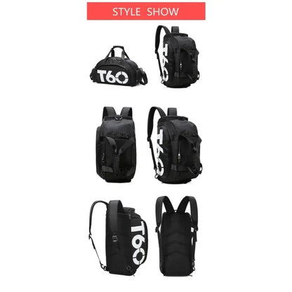 Large Capacity Gym & Travel Sports Bag -Backpack  | FitNest UK