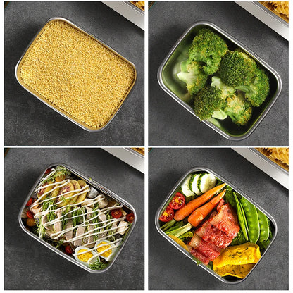 Stainless Steel Lunch Bento Box  Leakproof | FitNest UK