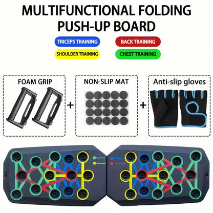Multifunctional Push-Up Board Set - 10-in-1 | FitNest UK