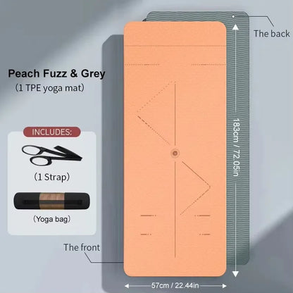 WESTTUNE Eco Yoga Mat - Non-Slip Exercise | FitNest UK