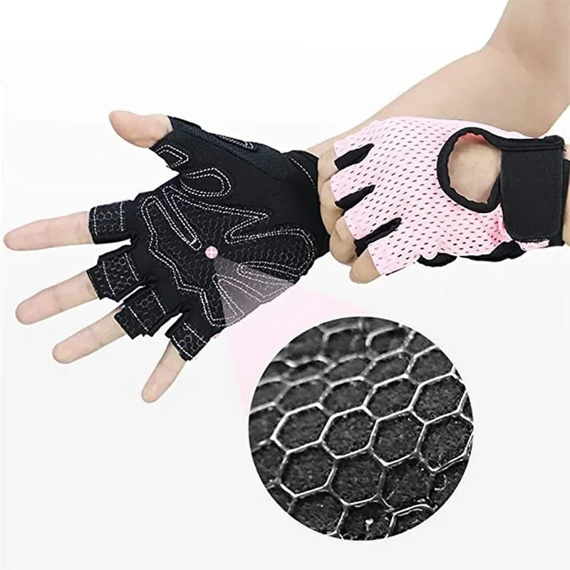 Fingerless Fitness Gloves  Breathable Grip | FitNest UK