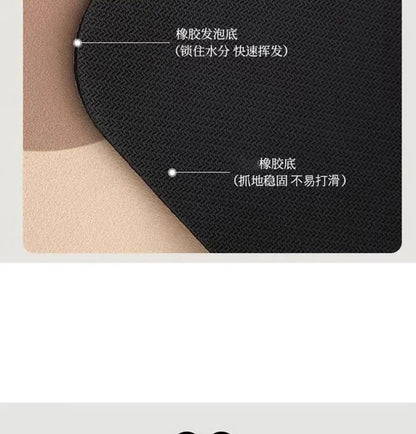 High-Density Rubber Yoga Mat - Professional | FitNest UK