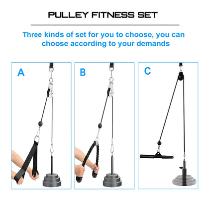 Fitness Pulley Cable Machine - DIY Home Gym | FitNest UK