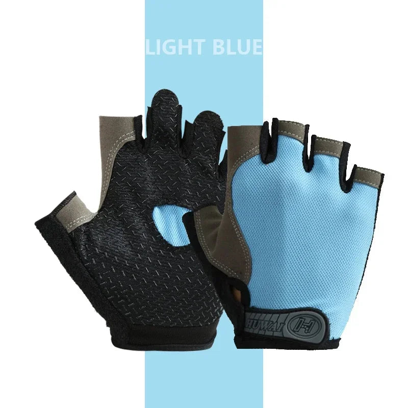Breathable Half-Finger Fitness Gloves | FitNest UK