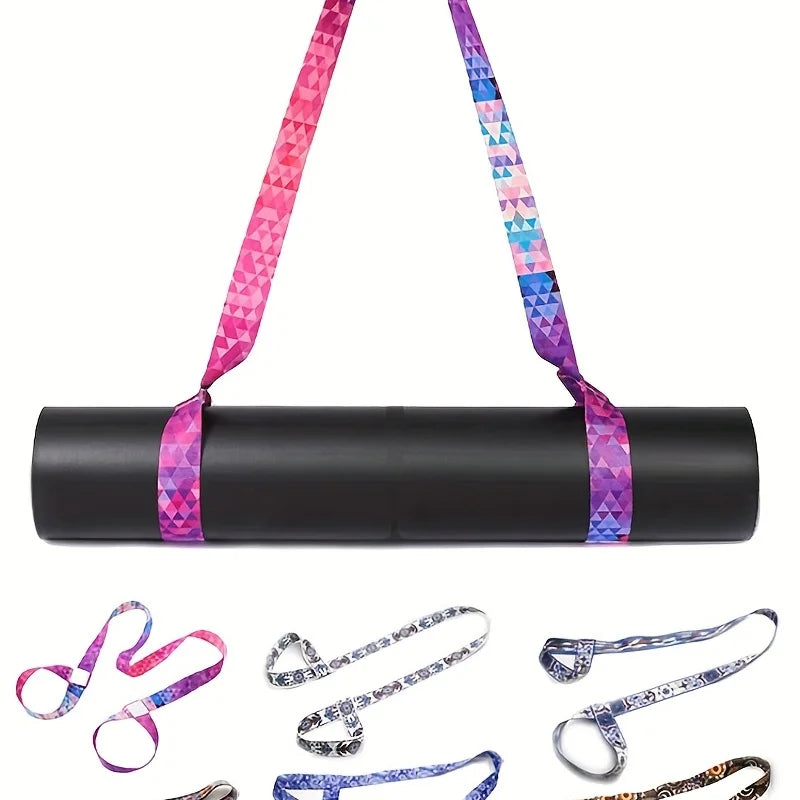 Yoga Mat Bundle Strap -Adjustable Carry Strap | FitNest UK
