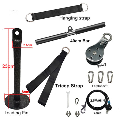 Fitness Pulley Cable Machine - DIY Home Gym | FitNest UK