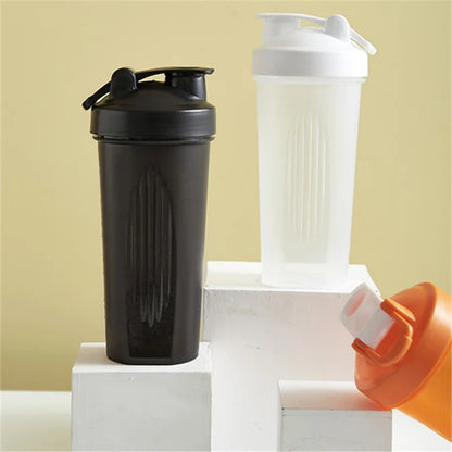 600ml Protein Shaker Bottle  Leak-Proof Mixer | FitNest UK