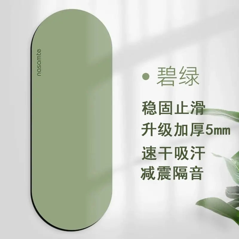 High-Density Rubber Yoga Mat - Professional | FitNest UK