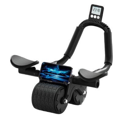 Ab Roller w/ Elbow Support & Counter | FitNest UK