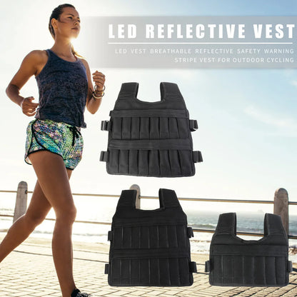 Adjustable Weight Training Vest 3-50kg | FitNest UK
