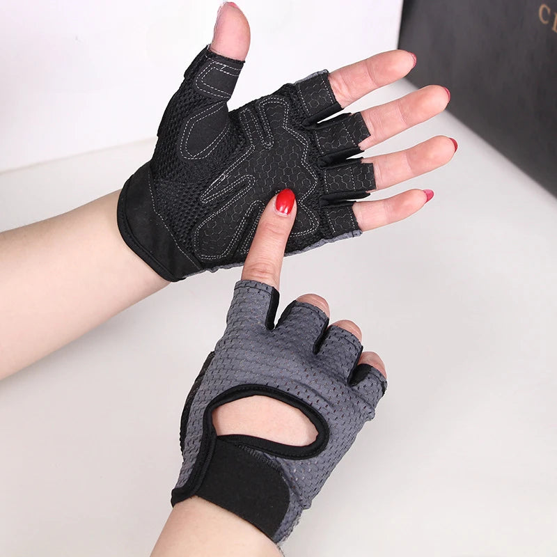 Fingerless Fitness Gloves  Breathable Grip | FitNest UK