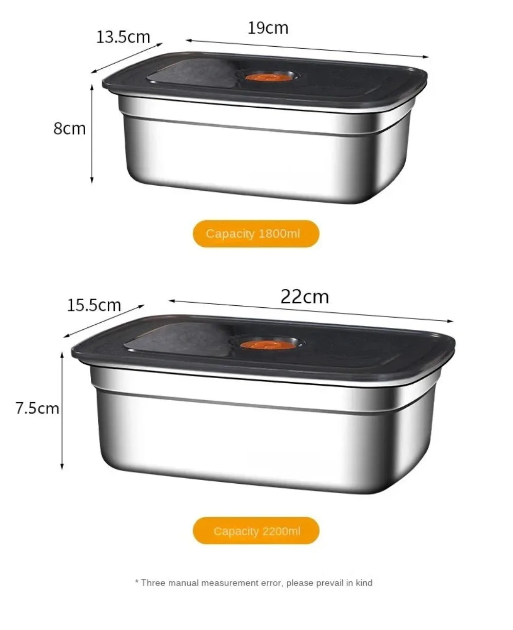 Stainless Steel Camping Lunch Box  Leakproof | FitNest UK