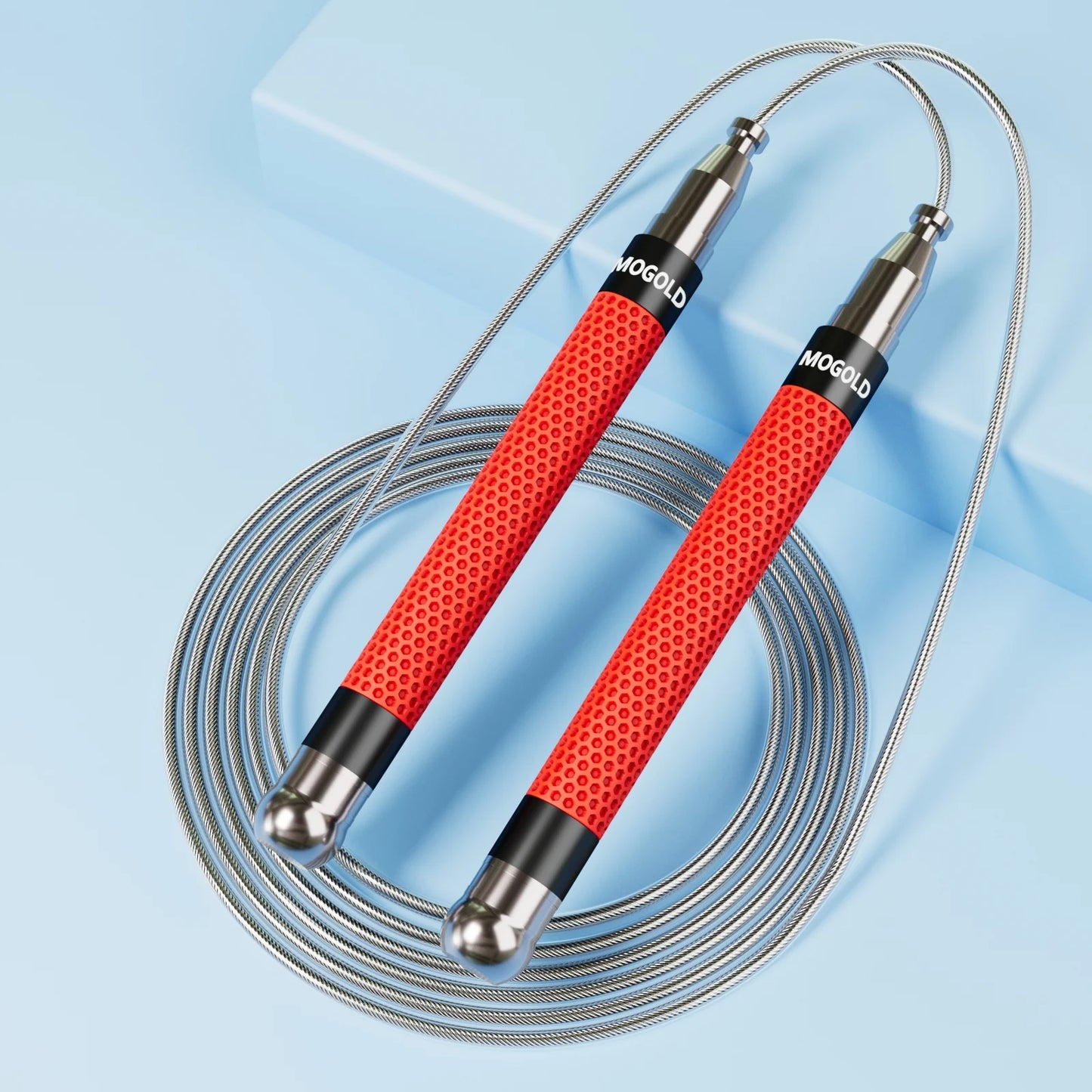 Anti-Slip Metal Jump Rope - Durable Speed Skipper | FitNest UK