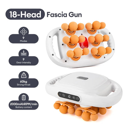 42-Head Massage Gun  Deep Tissue | FitNest UK